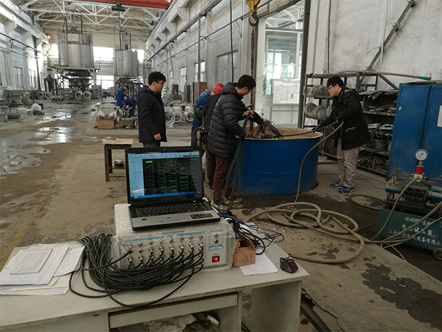 現代重工核電壓力容器水壓測試